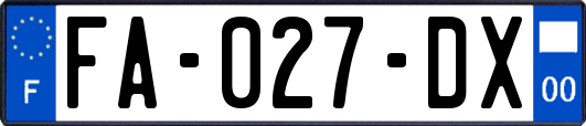 FA-027-DX
