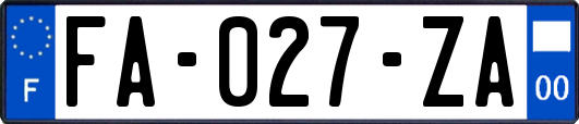 FA-027-ZA