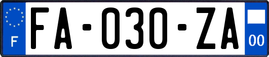 FA-030-ZA