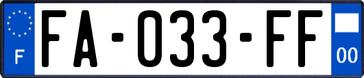 FA-033-FF