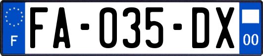 FA-035-DX