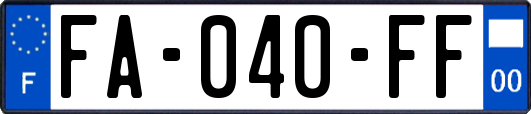 FA-040-FF