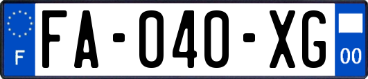 FA-040-XG