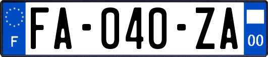 FA-040-ZA