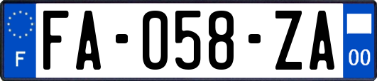 FA-058-ZA