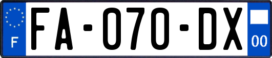 FA-070-DX