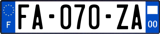 FA-070-ZA
