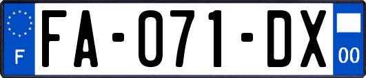 FA-071-DX