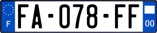 FA-078-FF