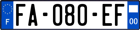 FA-080-EF