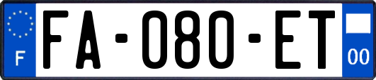 FA-080-ET