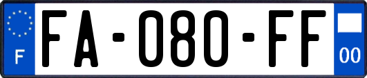 FA-080-FF
