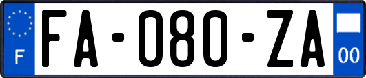 FA-080-ZA