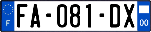 FA-081-DX