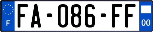 FA-086-FF