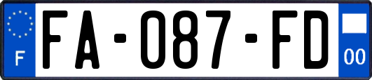 FA-087-FD