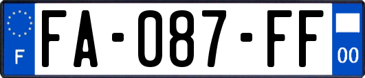 FA-087-FF