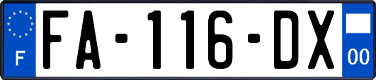FA-116-DX