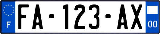 FA-123-AX