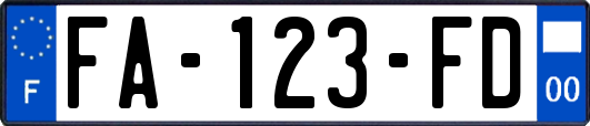 FA-123-FD