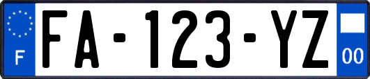 FA-123-YZ