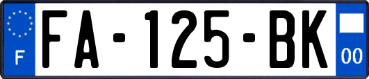 FA-125-BK