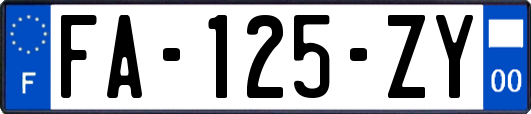 FA-125-ZY
