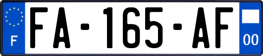 FA-165-AF