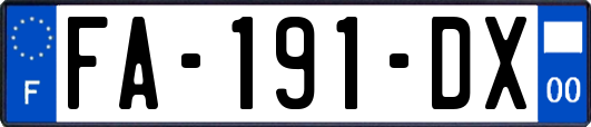 FA-191-DX