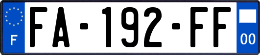 FA-192-FF