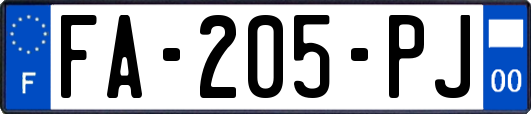 FA-205-PJ