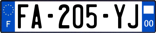 FA-205-YJ
