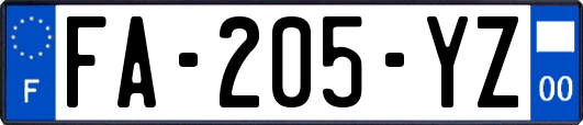 FA-205-YZ