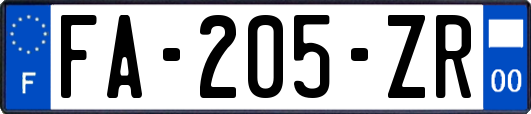 FA-205-ZR