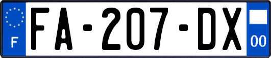FA-207-DX