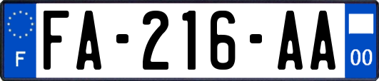 FA-216-AA