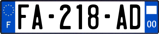 FA-218-AD