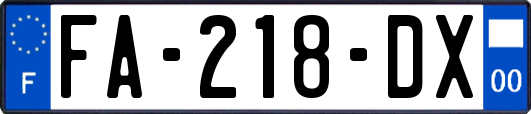 FA-218-DX