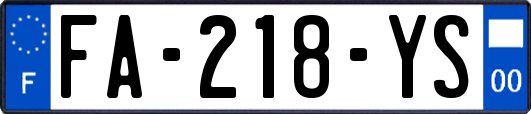 FA-218-YS