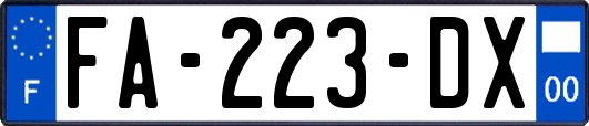 FA-223-DX