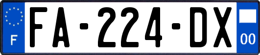 FA-224-DX