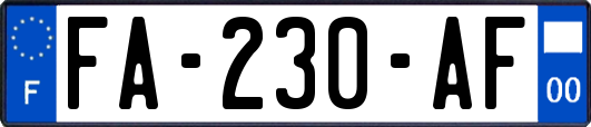 FA-230-AF