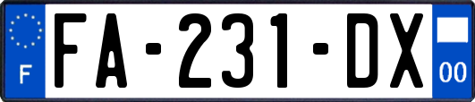 FA-231-DX