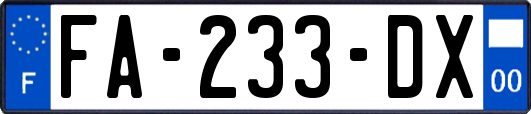 FA-233-DX