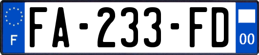 FA-233-FD