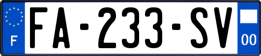 FA-233-SV