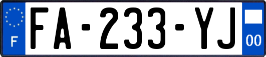 FA-233-YJ