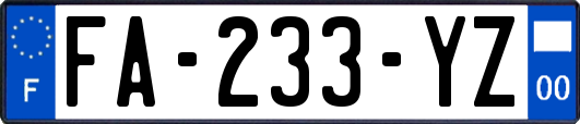 FA-233-YZ