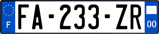 FA-233-ZR