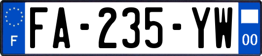 FA-235-YW